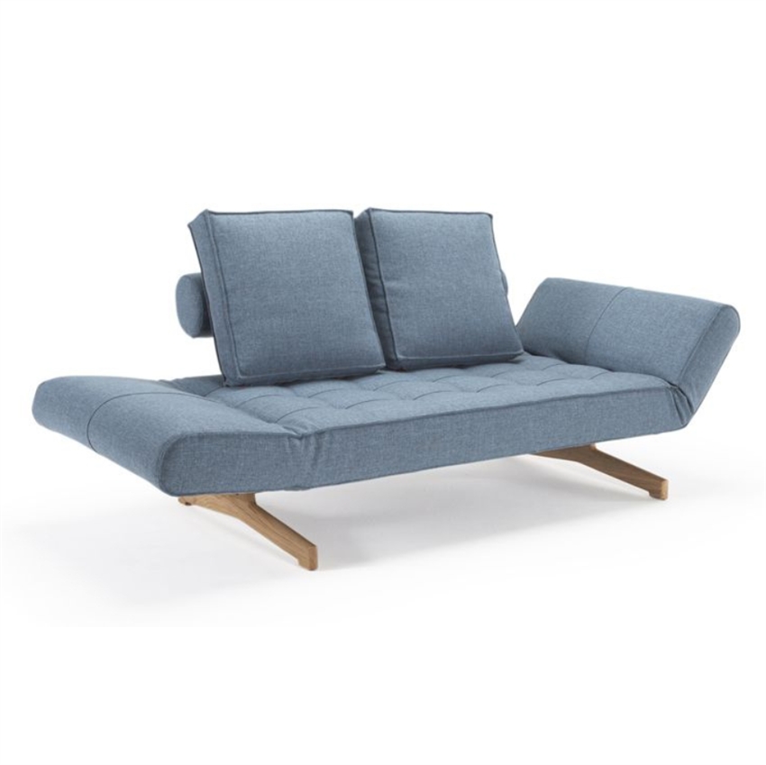 Ghia Wood Daybed - Light blue | Møbelsalg.dk