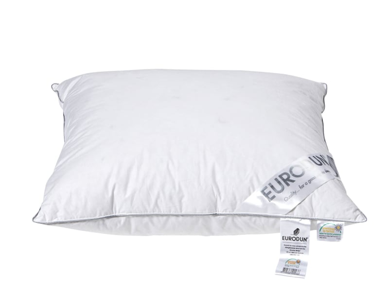 Eurodun - Moskusdun 3 kammer luksus Hovedpude - Large 60 x 63