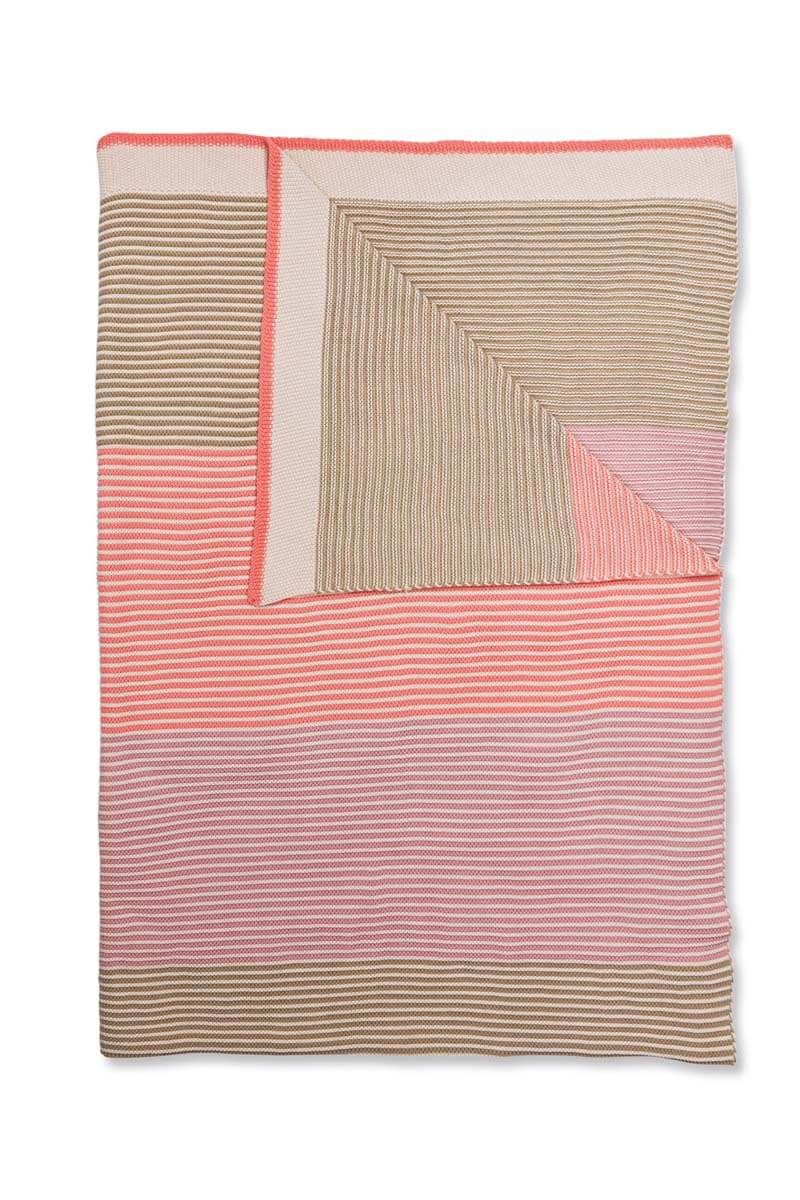 PIP Blockstripe Throw Pastel 130x170