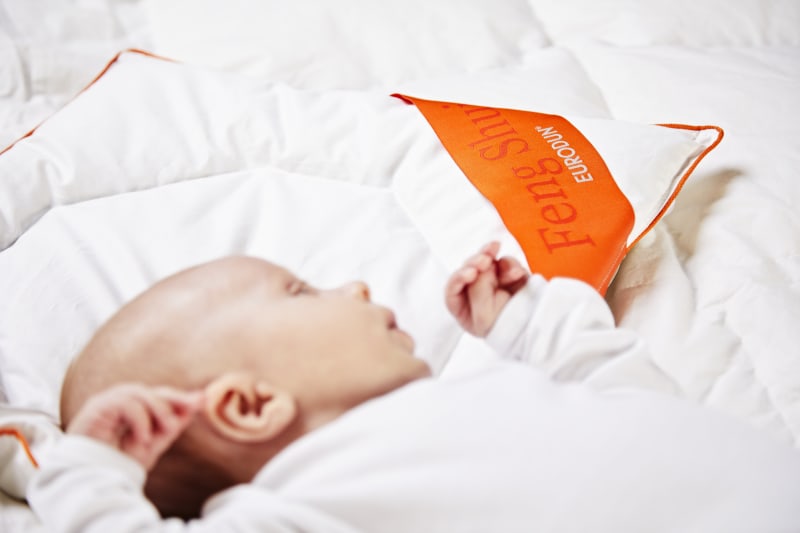 Eurodun - Mulan Baby pude Svanemærket Feng Shui økologiske renset