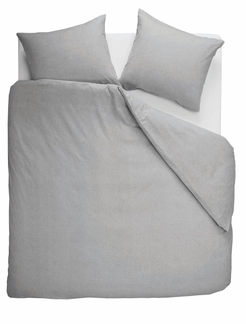 Flonel Frost Lysegrå 140x200