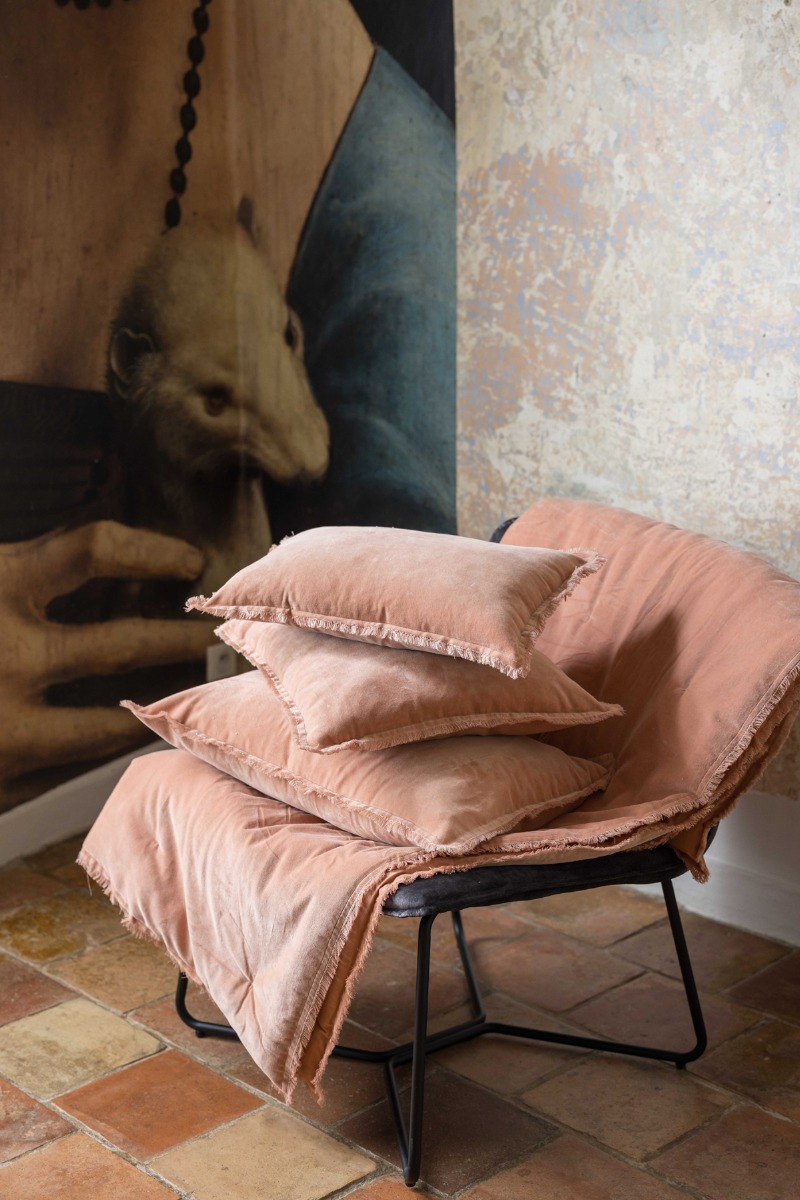 Fara Plaid 135 x 200 cm Pink