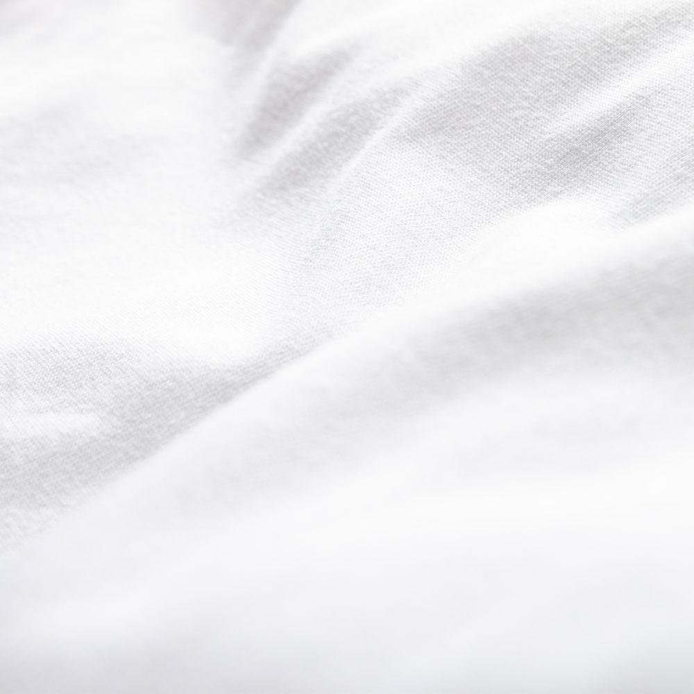 Night & Day JERSEY Vådliggerlagen - 90x200x40 cm - Hvid