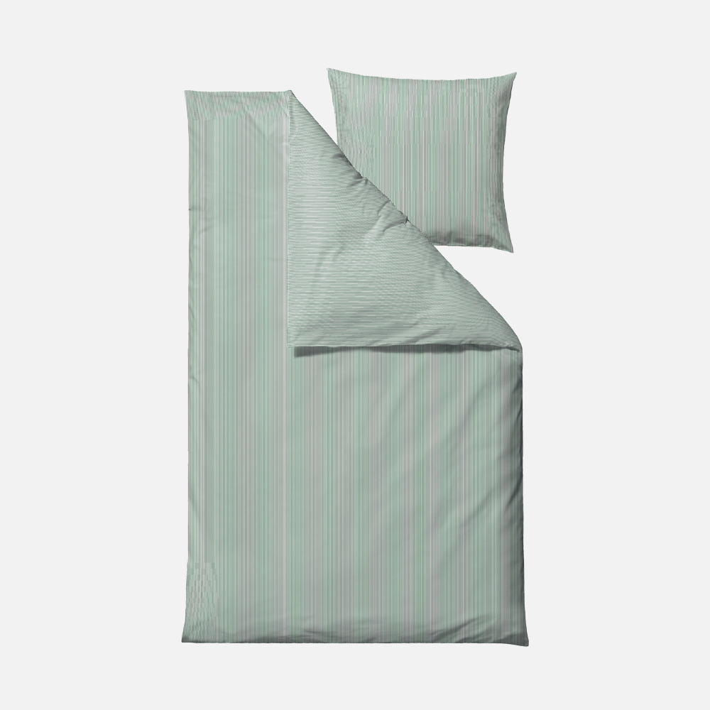 Södahl Cheerful Sengetøj - Grøn - 140x200 cm