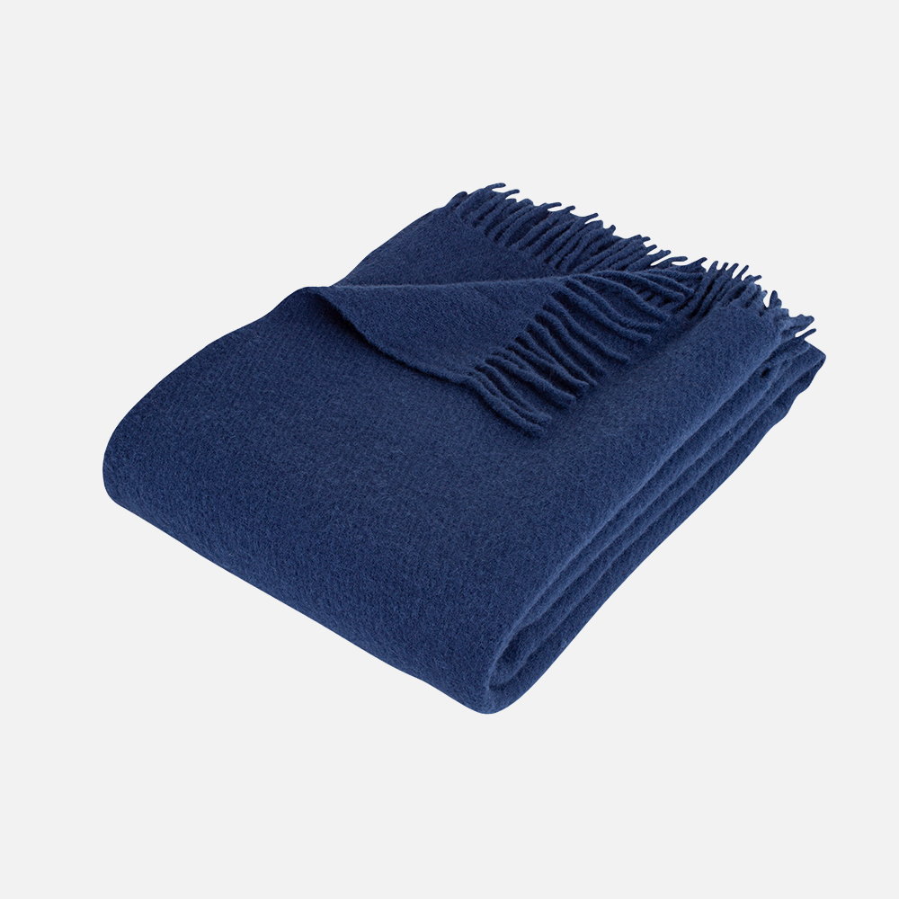 Arctic SOLID Royal Blue uldplaid