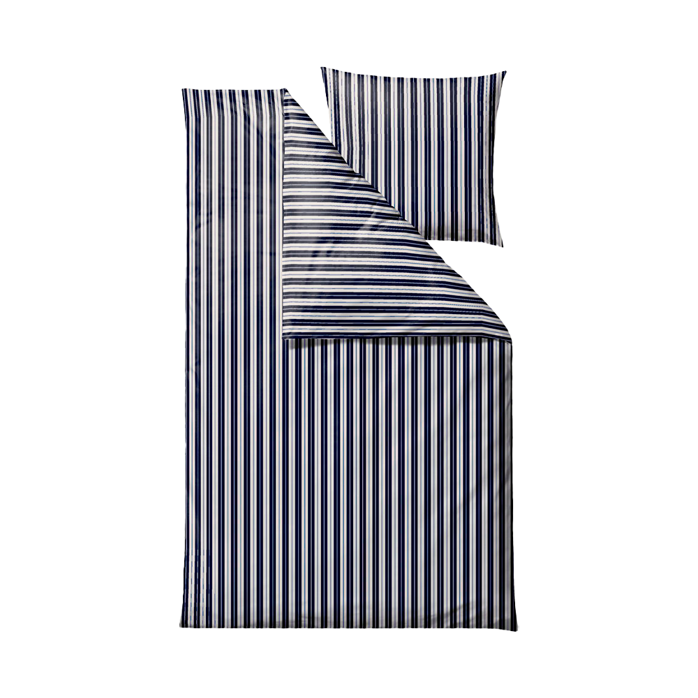 Södahl Flow sengetøj Navy Blue - 140x200 cm