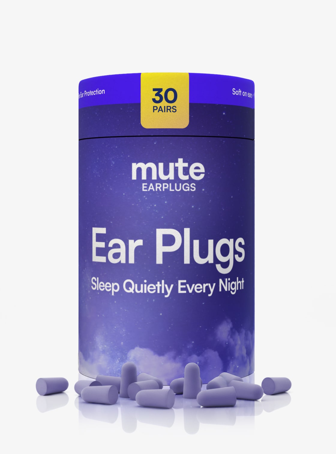 Mute Søvn Ørepropper (30 stk)